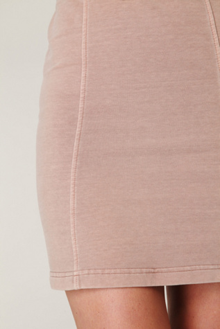 Denim Corset Bodycon Slip