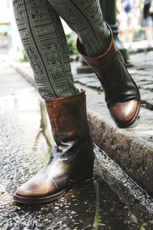 Zipper Ankle Boot in shoes-boots