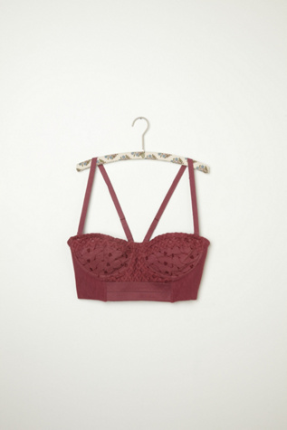 FP New Romantics Woven Bustier