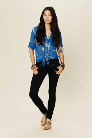 5 Pocket Seamed Knit Legging