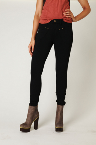 5 Pocket Seamed Knit Legging