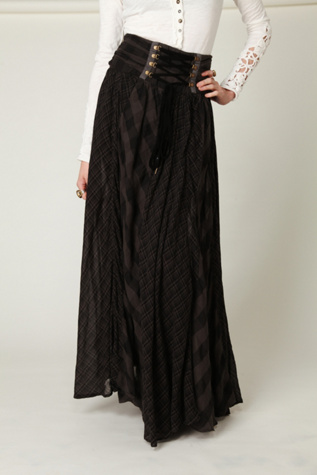 Savana Printed Maxi Skirt