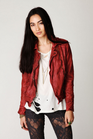 Muubaa Vintage Leather Jacket