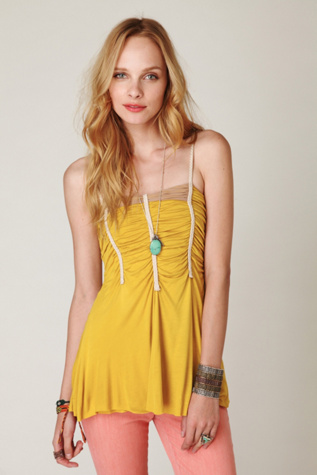 Braided Strap Corset Tank