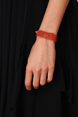 Chevron Leather Bracelet