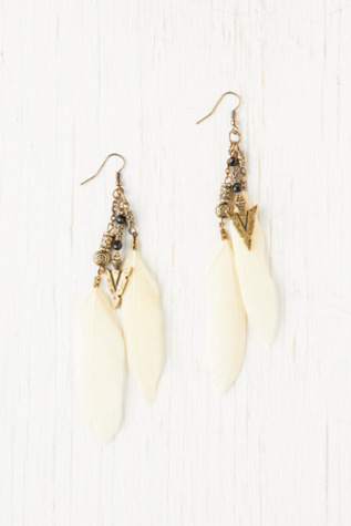 Feather Shoulder Duster