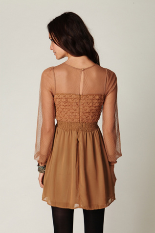 Vintage Lace Long Sleeve Dress