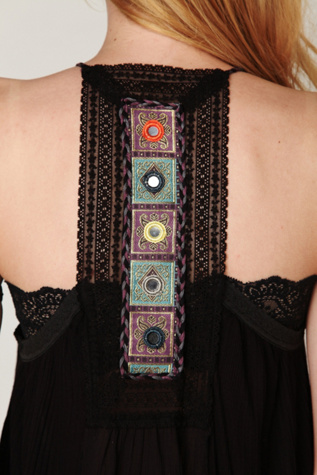 Floating Oasis Embellished Tank