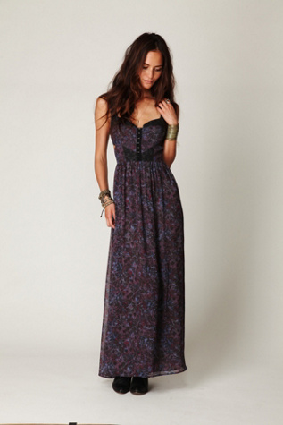 Maxi Cut Away Dress