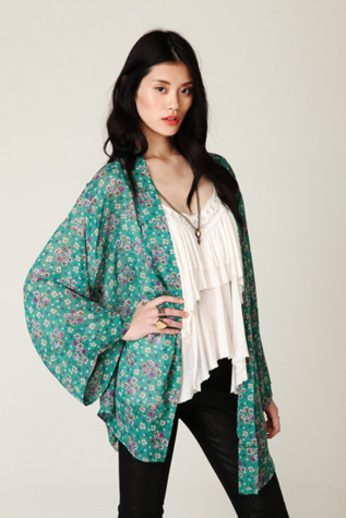 Printed Kimono