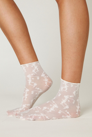 Floral Vine Anklet