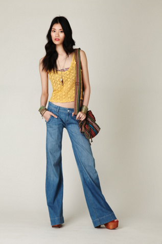 Grace Highrise Wideleg Jean
