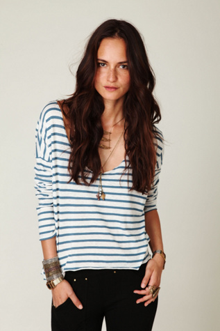 Easy Out Stripe Tee