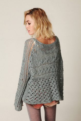 Open Stitches Pullover