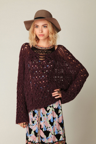 Open Stitches Pullover