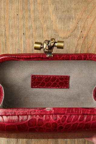 Leo & Tricia Pillbox Clutch