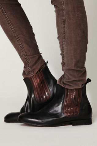 Two-Tone Chelsea Boot
