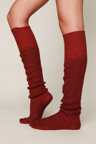 Rib Slouch Tall Sock