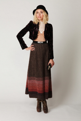 Cropped Velvet Jacket