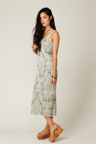 FP Spun Macro Leaf Dress