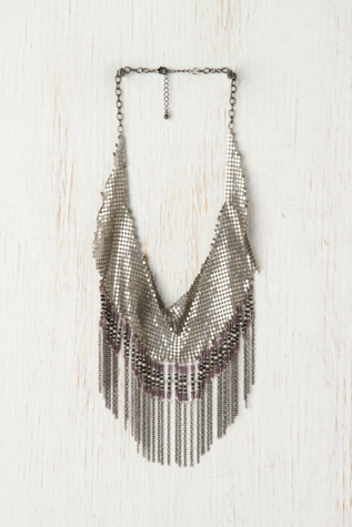 Chainmail Beaded Bib
