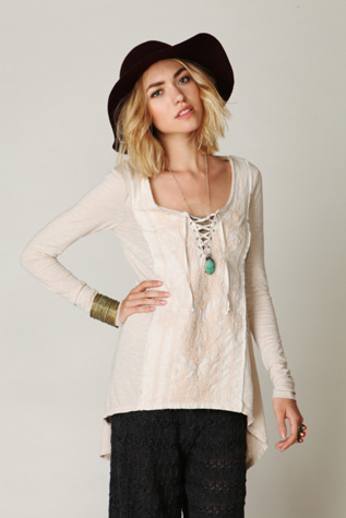 Castello Embroidery Top