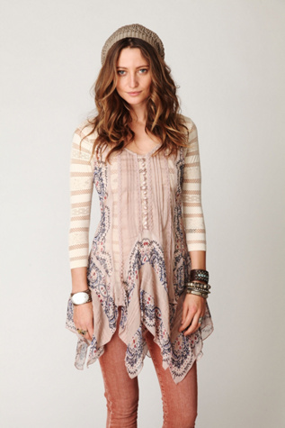 FP ONE Border Print Tunic