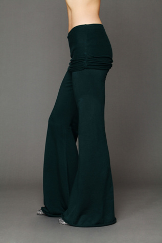 Fleece Flare Foldover Pant