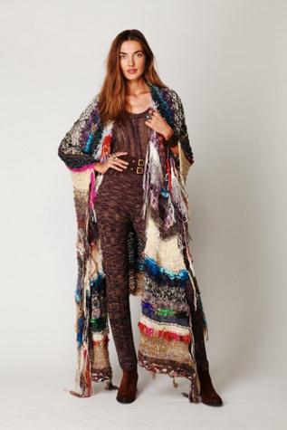 Tangier Maxi Poncho