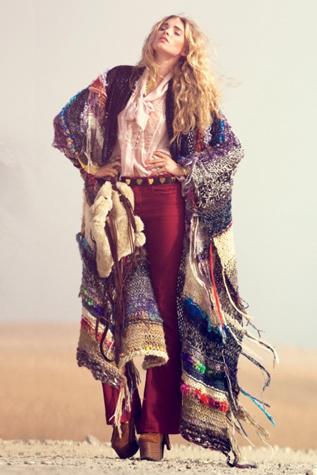 Tangier Maxi Poncho
