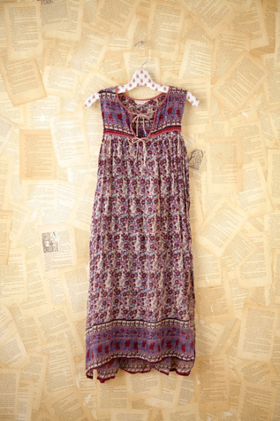 Vintage Indian Gauze Dress