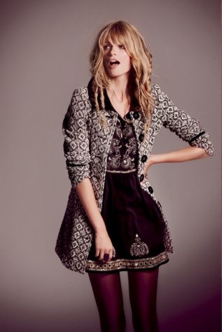 Retro Tapestry Coat