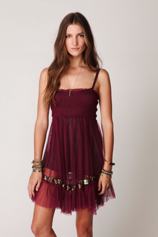 FP ONE Sequin Smocked Slip