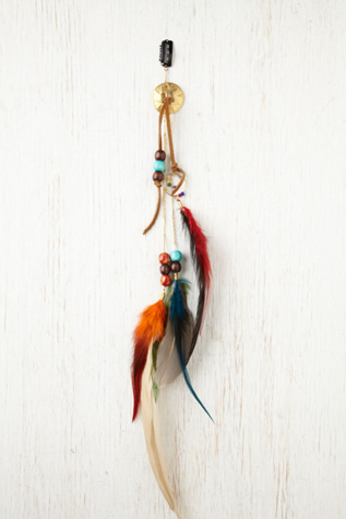 Falling Feather Hair Clip