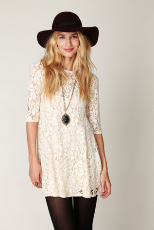 Miles of Lace Dress