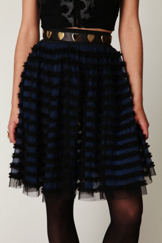 Shredded Rockabilly Skirt