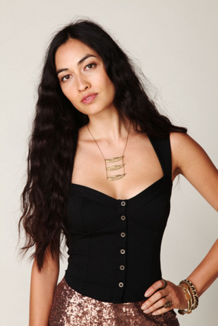 FP New Romantics Globetrotter Corset Cami