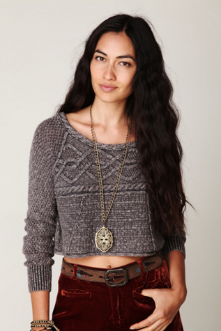 Coolness Cable Crop Top