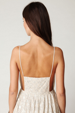FP New Romantics Foiled Maxi Dress