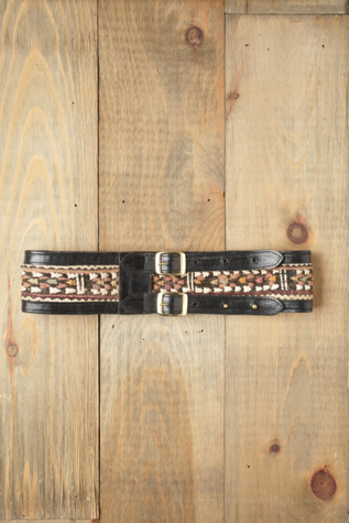 Emma Embroidered Belt