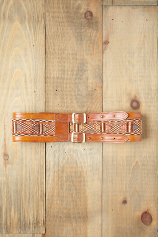 Emma Embroidered Belt