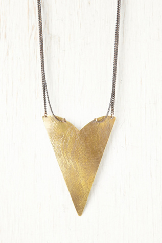 Serpent Spear Necklace