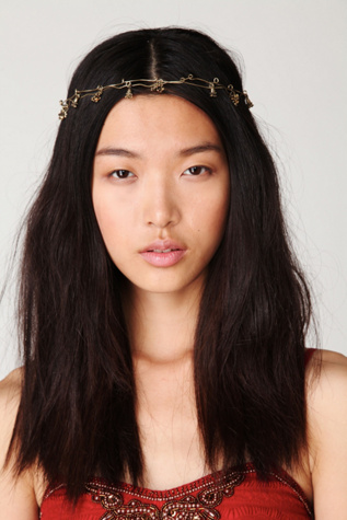 Floral Spun Headpiece