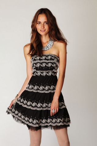 Tiered Lace Dress