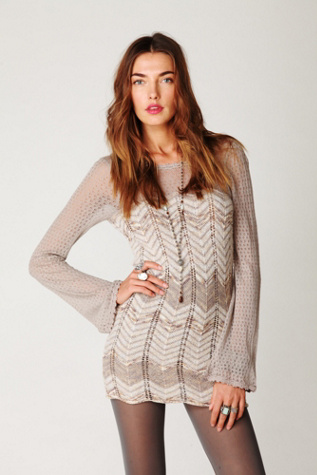 Chevron Sweater Dress