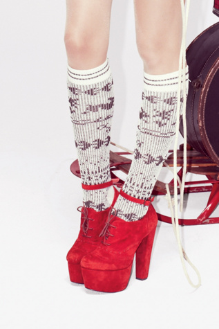 Ski Bunny Tall Sock