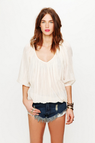Denim Cutoff Shorts