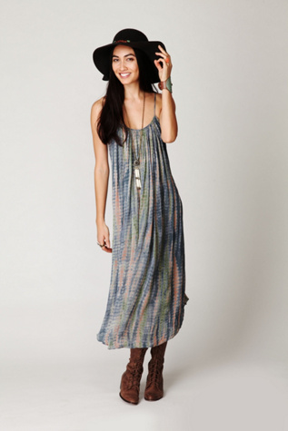 Gale Printed Shapeless Dress