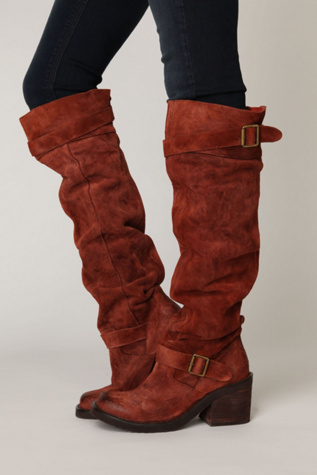 Rust Suede