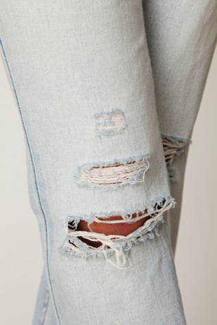 Destroyed Denim Flare
